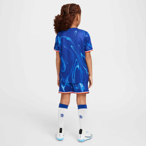 NIKE JR CHELSEA 24-25 LB HOME KIT RUSH BLUE/TEAM ORANGE