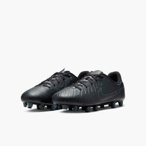 NIKE JR TIEMPO LEGEND 10 ACADEMY FG BLACK/DEEP JUNGLE