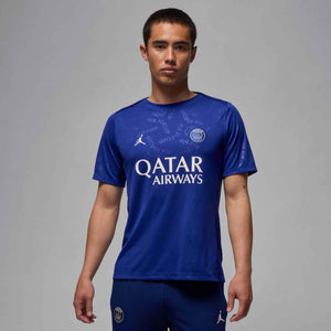 NIKE PSG 24-25 PRE-MATCH SS JERSEY DEEP ROYAL BLUE