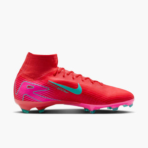 NIKE ZM SUPERFLY 10 PRO FG EMBER GLOW/AURORA GREEN