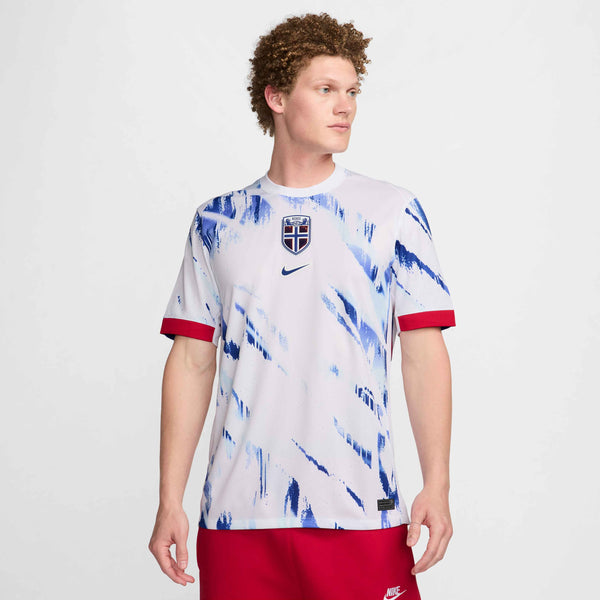 NIKE NORWAY EURO2024 HOME JERSEY WHITE/UNIVERSITY RED