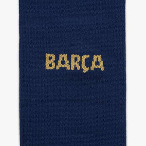 NIKE BARCELONA 24-25 HOME SOCK MIDNIGHT NAVY/CLUB GOLD