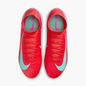 NIKE ZM SUPERFLY 10 PRO FG EMBER GLOW/AURORA GREEN