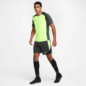 NIKE STRIKE DRI-FIT SHORT ANTHRACITE/VOLT