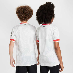 NIKE JR LIVERPOOL 24-25 THIRD JERSEY WHITE/PURE PLATUNUM