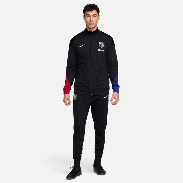 NIKE BARCELONA 24-25 STRIKE TRACK SUIT BLACK/NOBLE RED