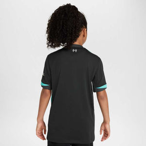 NIKE JR LIVERPOOL 24-25 AWAY JERSEY NIGHT FOREST/ANTHRACITE