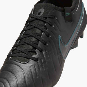 NIKE TIEMPO LEGEND 10 PRO FG BLACK/DEEP JUNGLE