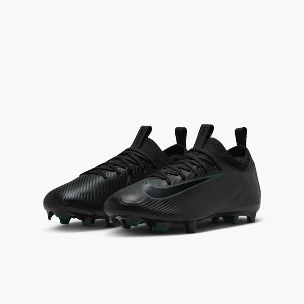 NIKE JR ZM VAPOR 16 ACADEMY FG BLACK/DEEP JUNGLE