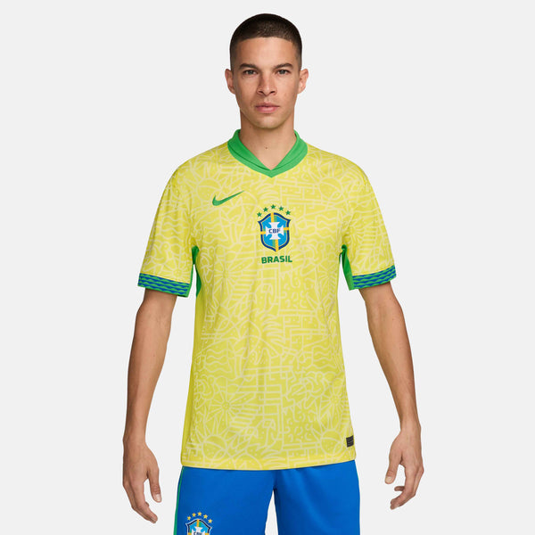 NIKE BRAZILIE 24 HOME JERSEY DYNAMIC YELLOW/LEMON CHIFFON