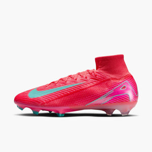 NIKE ZM SUPERFLY 10 ELITE FG EMBER GLOW/AURORA GREEN