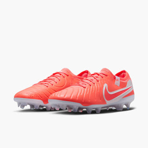 NIKE TIEMPO LEGEND 10 ELITE FG HOT LAVA/WHITE