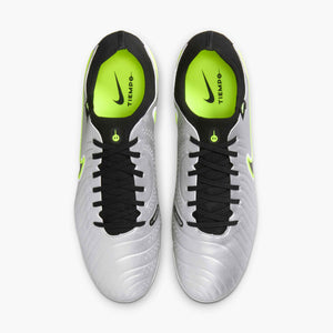 NIKE TIEMPO LEGEND 10 PRO FG METALLIC SILVER/BLACK/VOLT