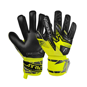 REUSCH JR ATTRAKT SILVER YELLOW/BLACK