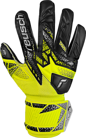 REUSCH JR ATTRAKT SILVER YELLOW/BLACK