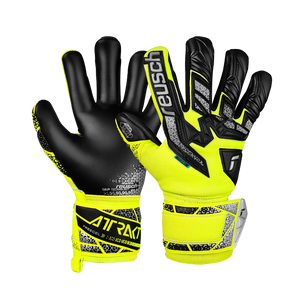 REUSCH JR ATTRAKT FREEGEL SILVER SAFE YELLOW/BLACK