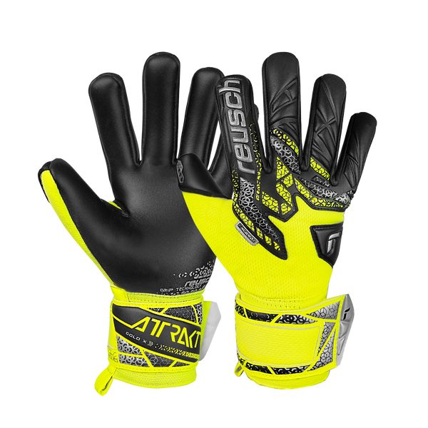 REUSCH JR ATTRAKT GOLD X NC SAFE YELLOW/BLACK