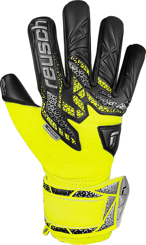 REUSCH JR ATTRAKT GOLD X NC SAFE YELLOW/BLACK