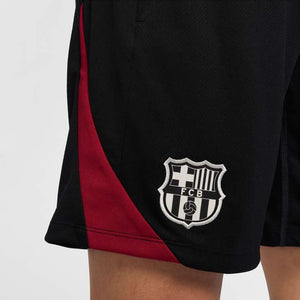 NIKE BARCELONA 24-25 STRIKE SHORT BLACK/NOBLE RED