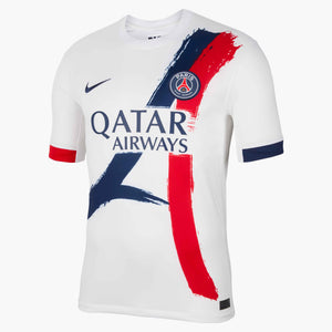 NIKE PSG 24-25 AWAY JERSEY WHITE/MIDNIGHT NAVY