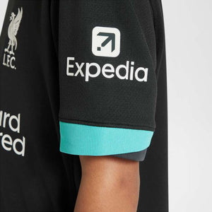 NIKE JR LIVERPOOL 24-25 AWAY JERSEY NIGHT FOREST/ANTHRACITE