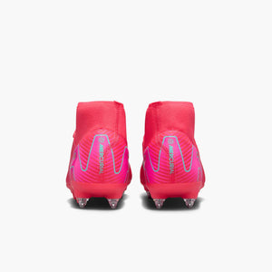 NIKE ZM SUPERFLY 10 ACADEMY SG EMBER GLOW/AURORA GREEN