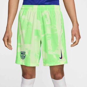 NIKE BARCELONA 24-25 THIRD SHORT BARELY VOLT/LIME BLAST