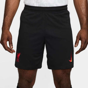 NIKE LIVERPOOL 24-25 THIRD SHORT BLACK/GLOBAL RED