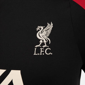 NIKE LIVERPOOL 24-25 STRIKE DRILL TOP BLACK/GYM RED