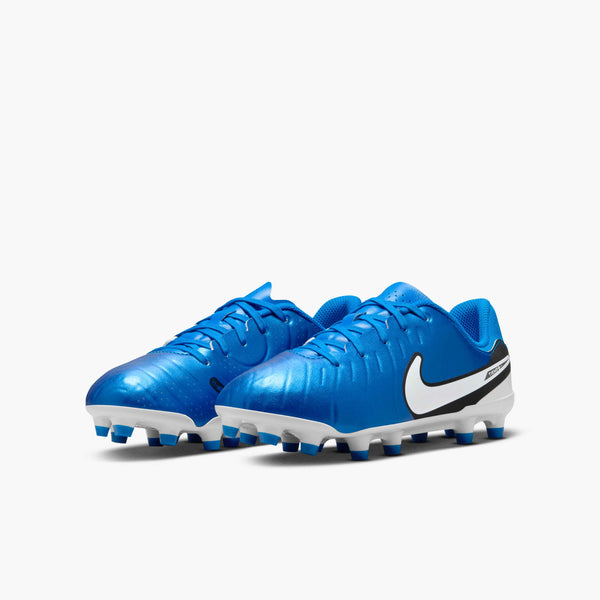 NIKE JR TIEMPO LEGEND 10 ACADEMY FG SIGNAL BLUE/WHITE