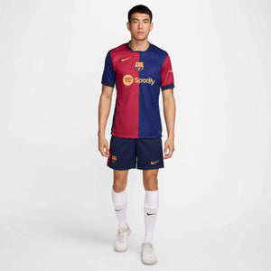 NIKE BARCELONA 24-25 HOME JERSEY ROYAL BLUE/NOBLE RED