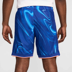 NIKE CHELSEA 24-25 HOME SHORT RUSH BLUE/TEAM ORANGE