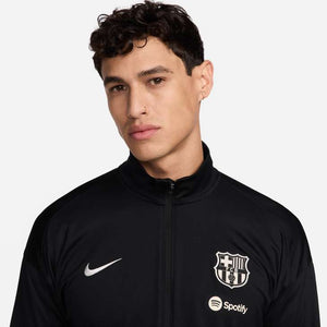 NIKE BARCELONA 24-25 STRIKE TRACK SUIT BLACK/NOBLE RED