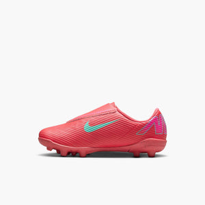 NIKE JR VAPOR 16 CLUB MG EMBER GLOW/AURORA GREEN