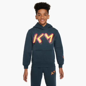 NIKE JR MBAPPE CLUB FLEECE HOODY ARMORY NAVY