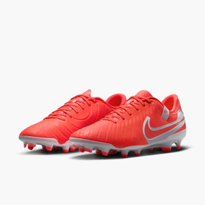 NIKE TIEMPO LEGEND 10 ACADEMY FG HOT LAVA/WHITE