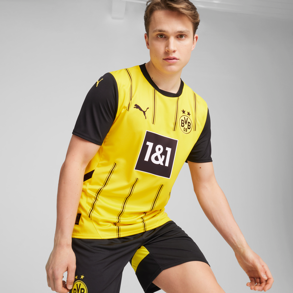 PUMA DORTMUND 24-25 HOME JERSEY FASTER YELLOW/BLACK