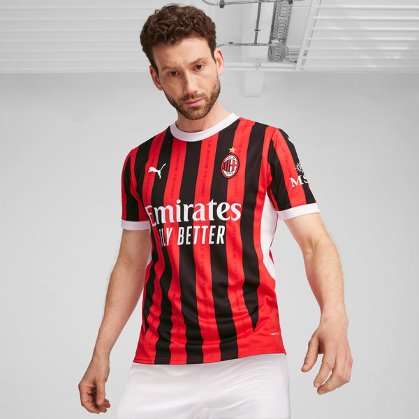 PUMA MILAN 24-25 HOME JERSEY FOR ALL TIME RED /BLACK