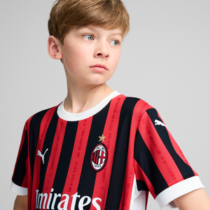 PUMA JR MILAN 24-25 HOME JERSEY FOR ALL TIME RED /BLACK