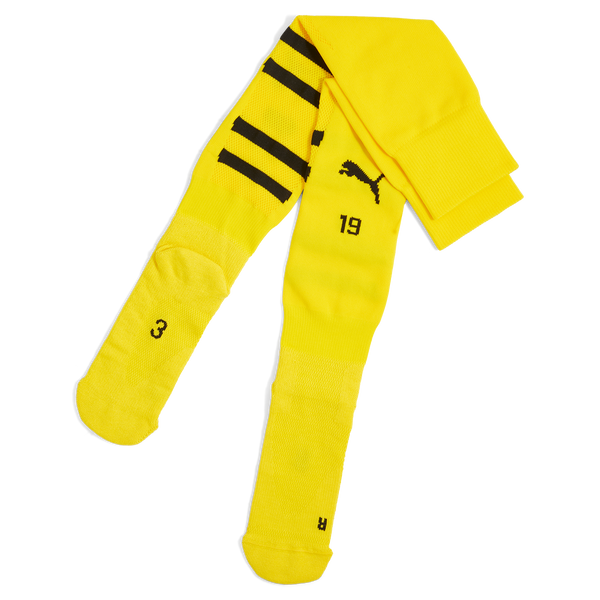 PUMA DORTMUND 24-25 HOME SOCK FASTER YELLOW