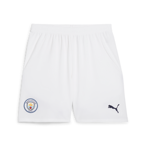 PUMA CITY 24-25 HOME SHORT WHITE/MARINE BLUE