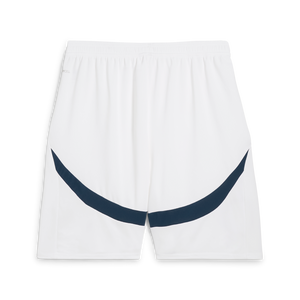 PUMA CITY 24-25 HOME SHORT WHITE/MARINE BLUE