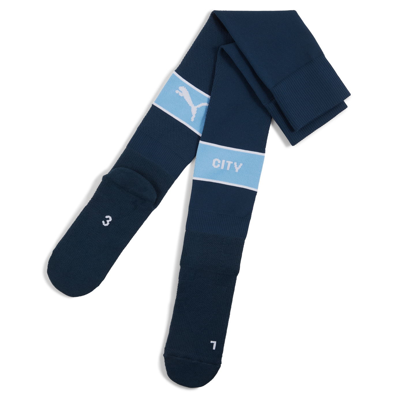 PUMA CITY 24-25 HOME SOCK MARINE BLUE