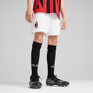 PUMA JR MILAN 24-25 HOME SHORT WHITE