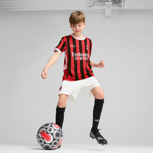 PUMA JR MILAN 24-25 HOME SHORT WHITE