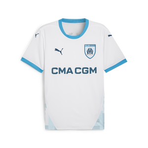 PUMA MARSEILLE 24-25 HOME JERSEY WHITE/BLUE AZUR