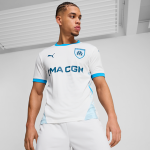 PUMA MARSEILLE 24-25 HOME JERSEY WHITE/BLUE AZUR