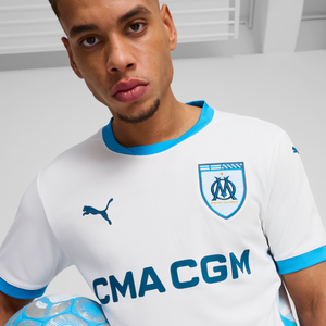 PUMA MARSEILLE 24-25 HOME JERSEY WHITE/BLUE AZUR