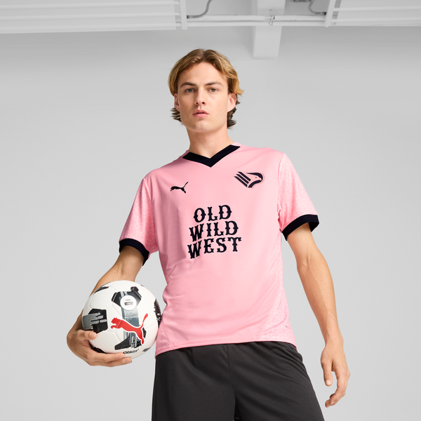 PUMA PALERMO 24-25 HOME JERSEY PINK/BLACK