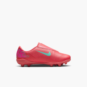 NIKE JR VAPOR 16 CLUB MG EMBER GLOW/AURORA GREEN